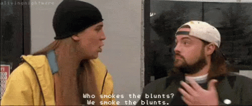 smoking blunts